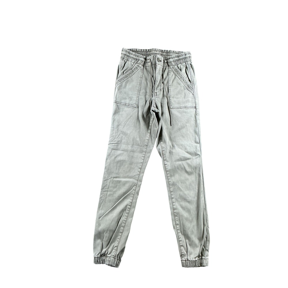 American Eagle Outfitters Stretch Jogger Pants Olive Green Khaki Utility Pockets